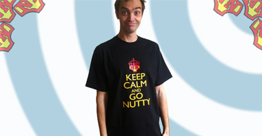 NN - Keep Calm Cotton T-shirt - 180/SS712